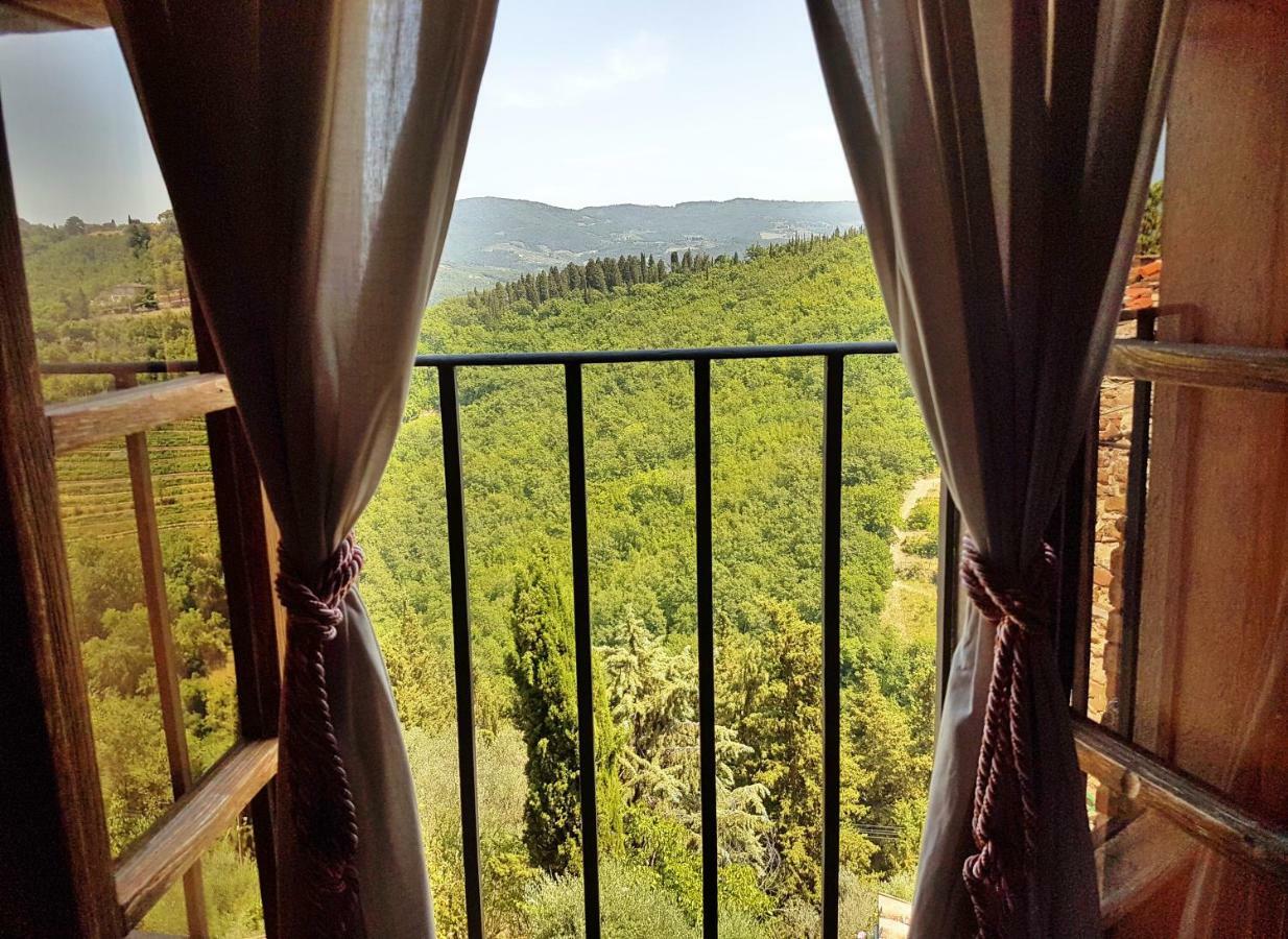 La Rosa Dei Vespucci Historic Apartments Greve in Chianti Esterno foto