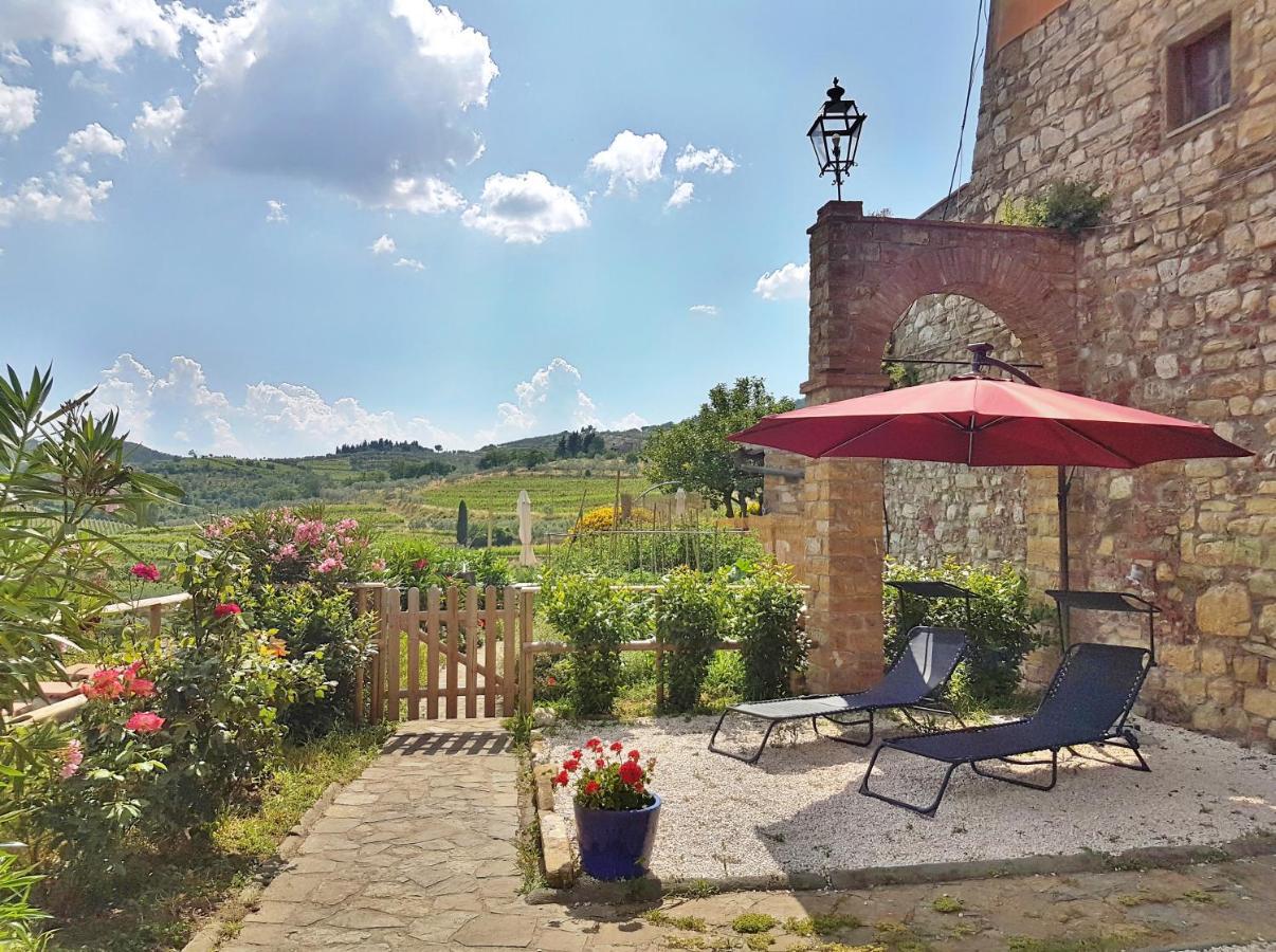 La Rosa Dei Vespucci Historic Apartments Greve in Chianti Esterno foto
