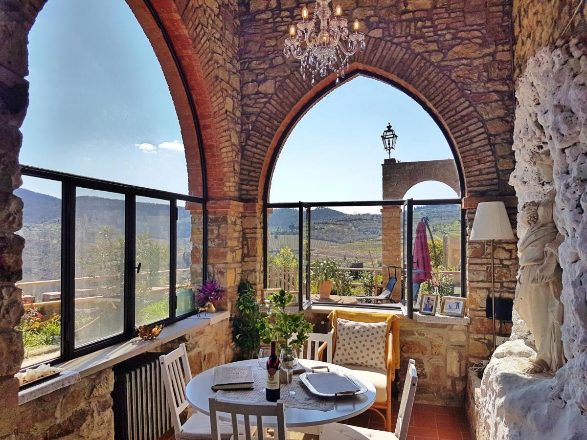 La Rosa Dei Vespucci Historic Apartments Greve in Chianti Esterno foto