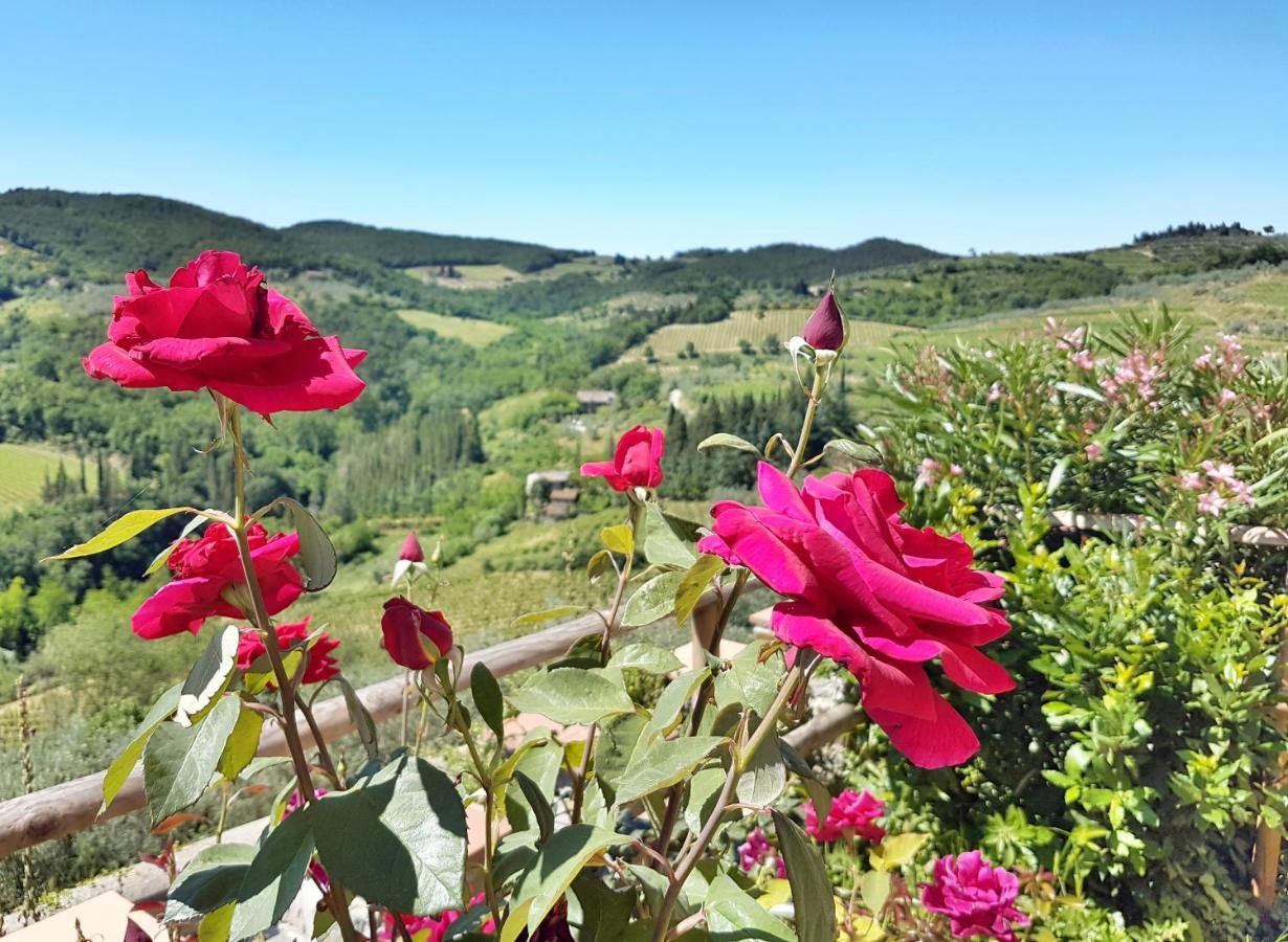 La Rosa Dei Vespucci Historic Apartments Greve in Chianti Esterno foto